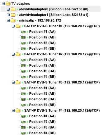 dvb-s adapters